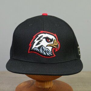 Portland Winterhawks Hat Portland Gear Snapback Black Red WHL Hockey EUC